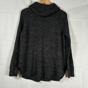 🔵 IT'S OUR TIME Women`s Size XS Black Turtleneck Winter Cozy Sweater